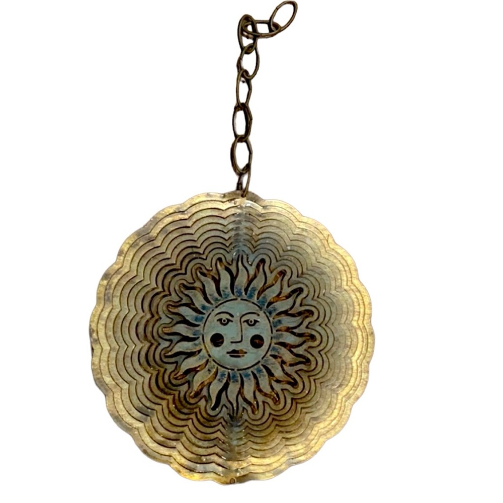 Sunburst Brass Windspiel - Picture 3 of 9
